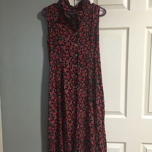 Vintage 90s rose maxi